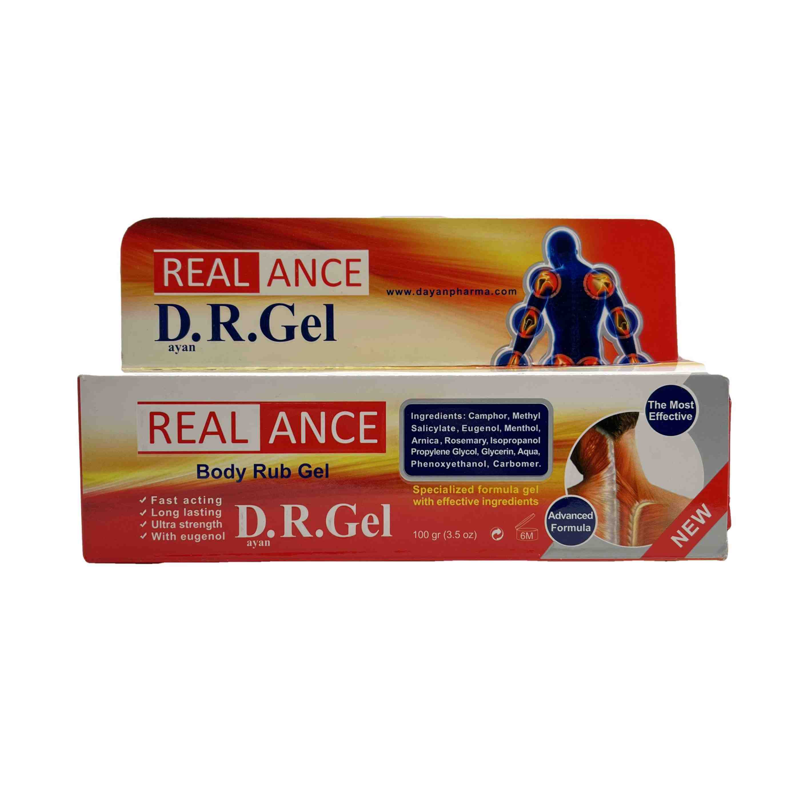 ژل ماساژ بدن ریلنس