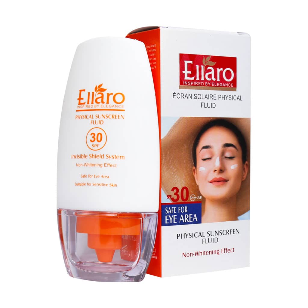 ضدآفتاب فلوئید فیزیکال spf30الارو