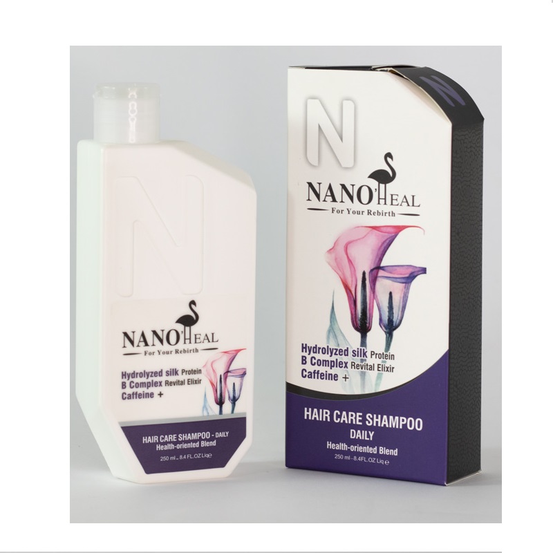 شامپو تقویت کننده روزانه مناسب انواع مو نانوهیل