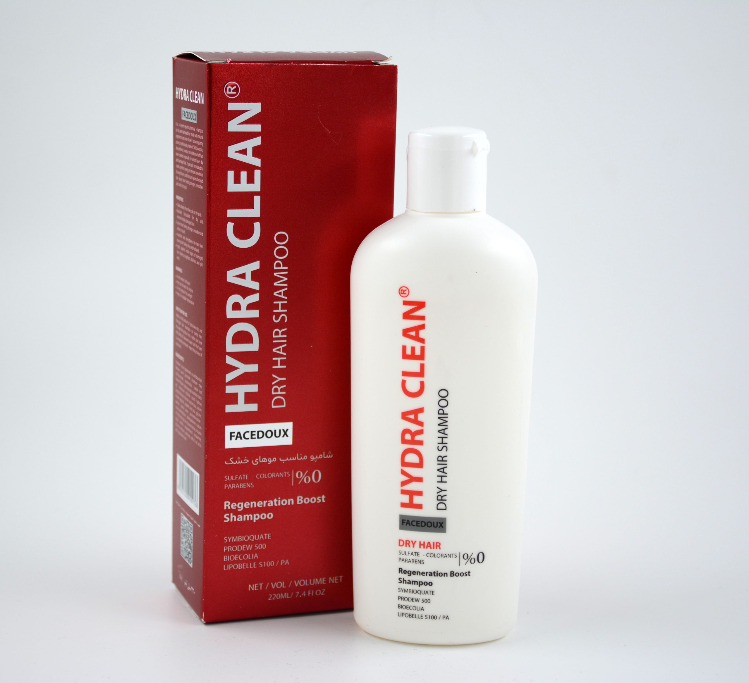 شامپو هیدراکلین موی خشک FDHفیس دوکس