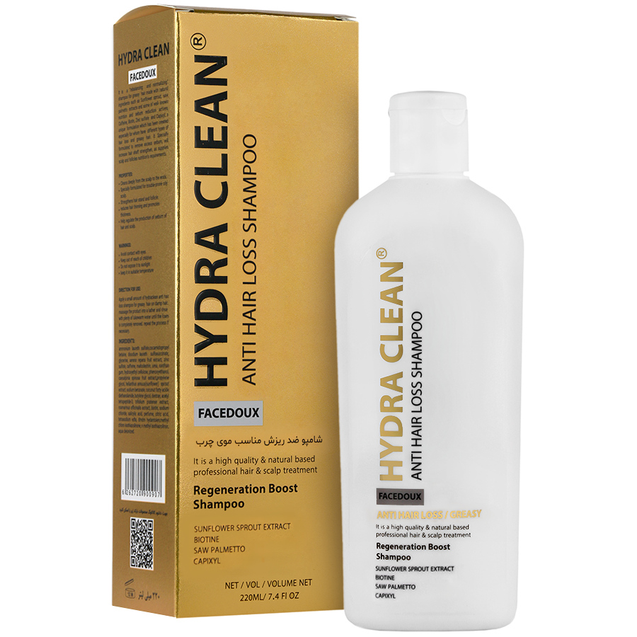 شامپو ضدربزش مناسب موی چرب فیس دوکس