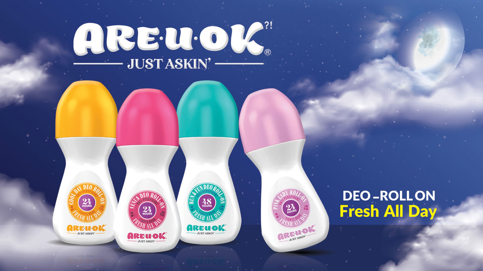 رولان ضدتعریق بانوان صورتی آر یو اکی