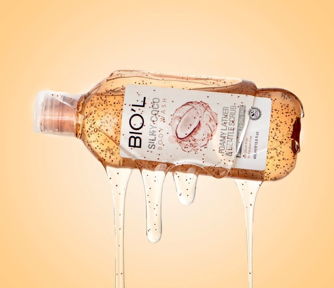 شامپوبدن ژلی سیلکی کوکو بیول