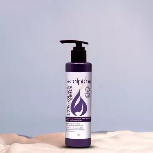 ماسک موحاوی بیوتین وکلاژن اسکالپیا