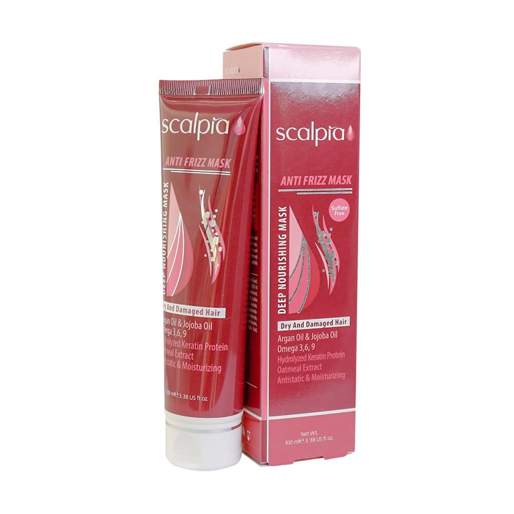 ماسک موی مخصوص موهای خشک وآسیب دیده اسکالپیا