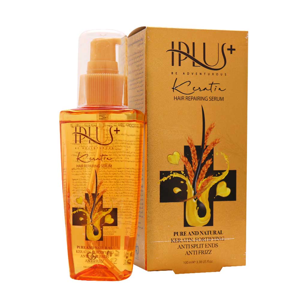 سرم ترمیم کننده موی سر حاوی کراتین انواع مو آی پلاس