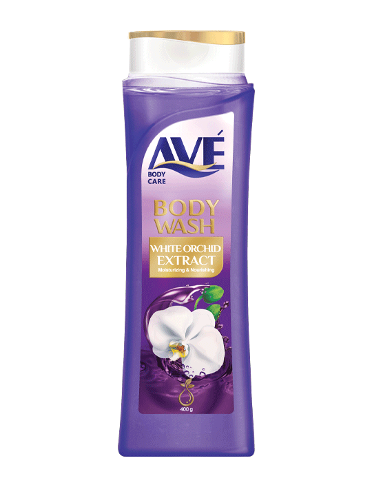 شامپو صورت وبدن حاوی گل ارکیده سفید اوه