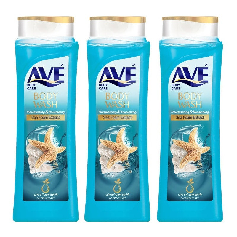 شامپوصورت وبدن حاوی عصاره ی فوم دریا اوه