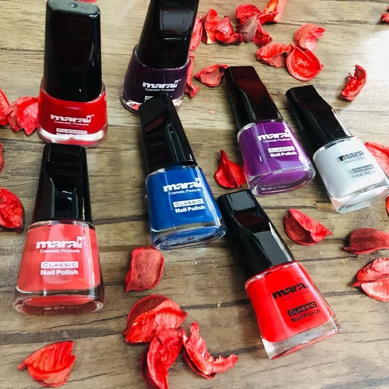 انواع رنگ های لاک مارال