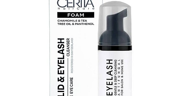 شامپوفوم شستشوی پلک ومژه سریتا