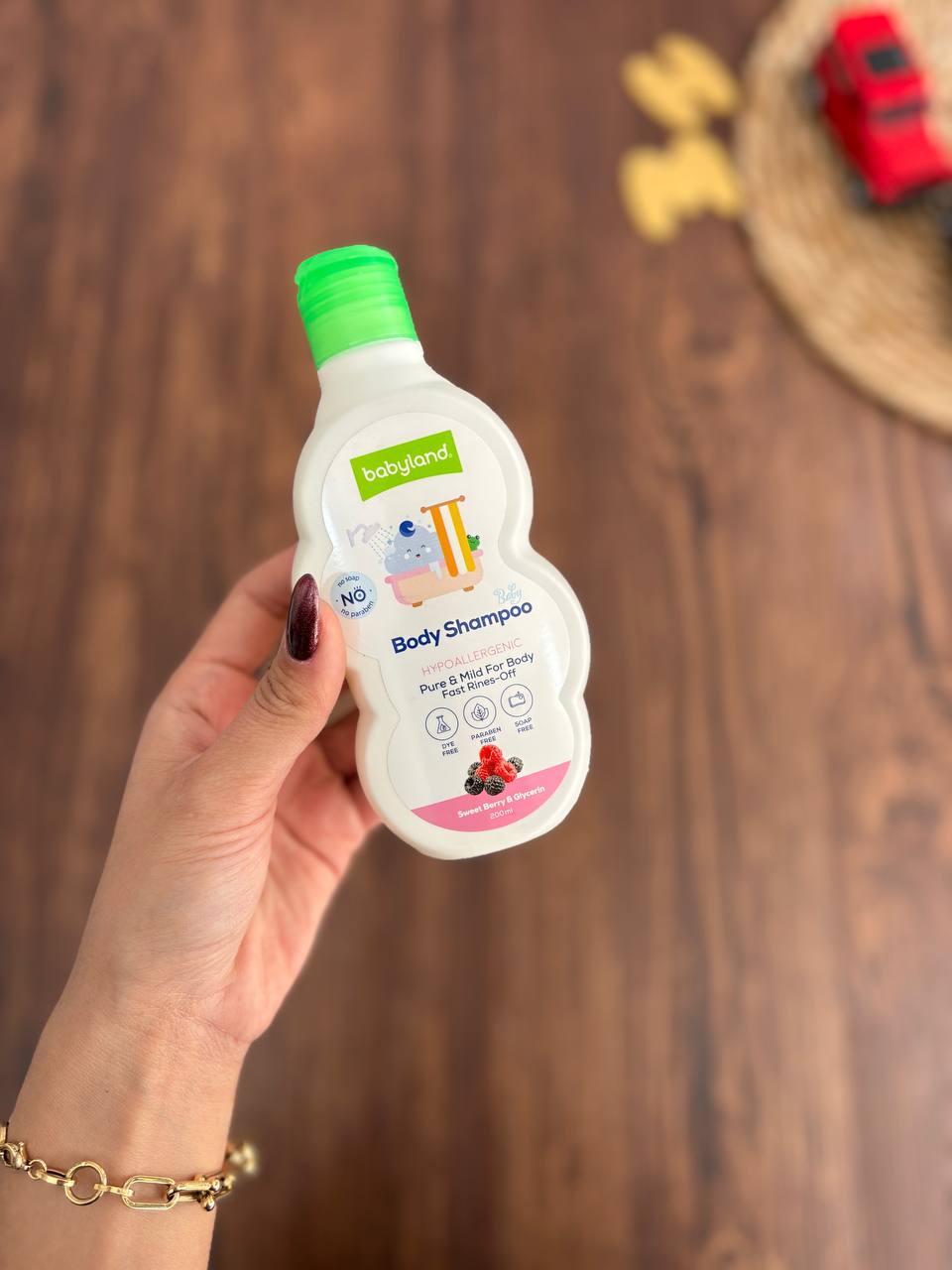 شامپوبدن کودک بی بی لند