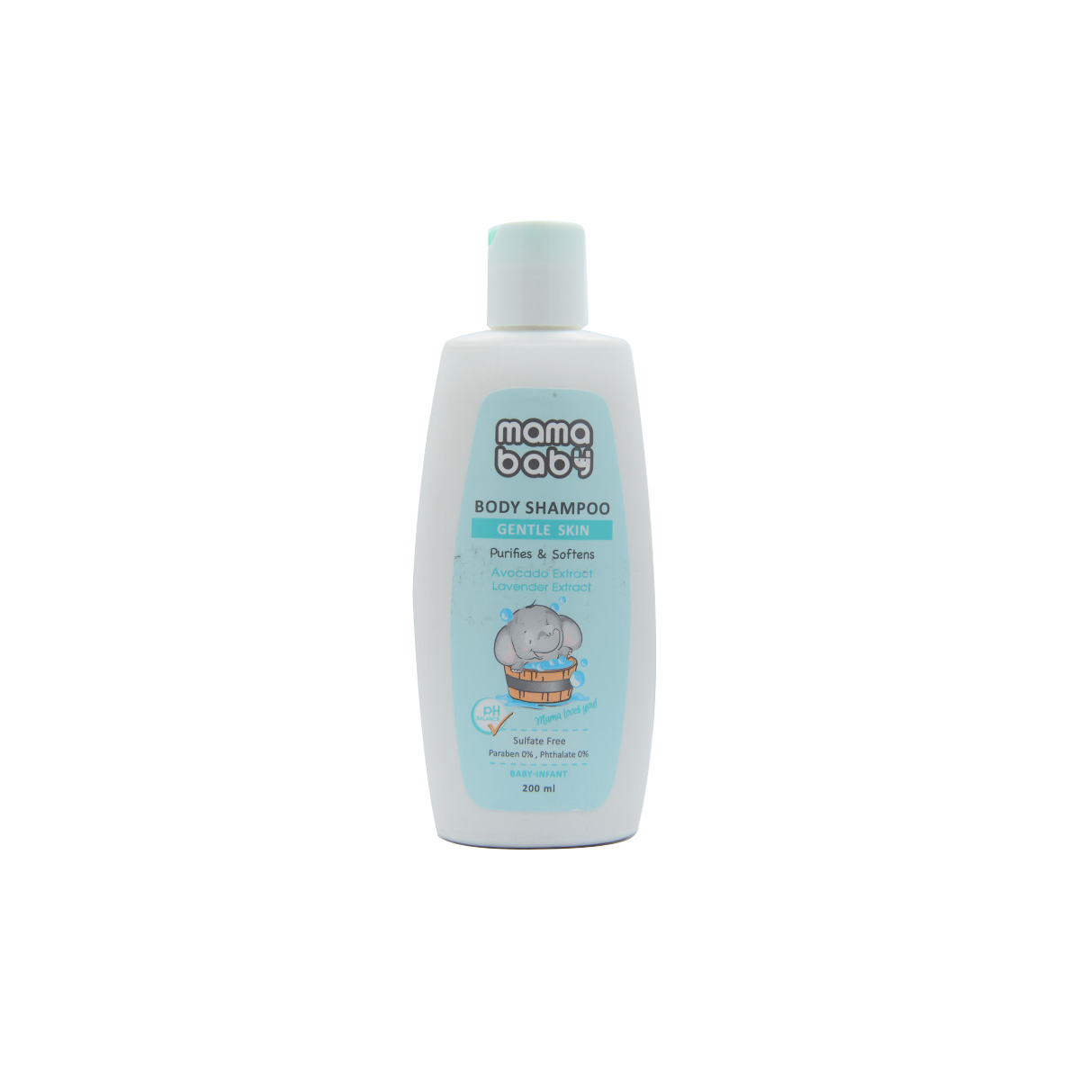 شامپوبدن نوزاد مامابیبی