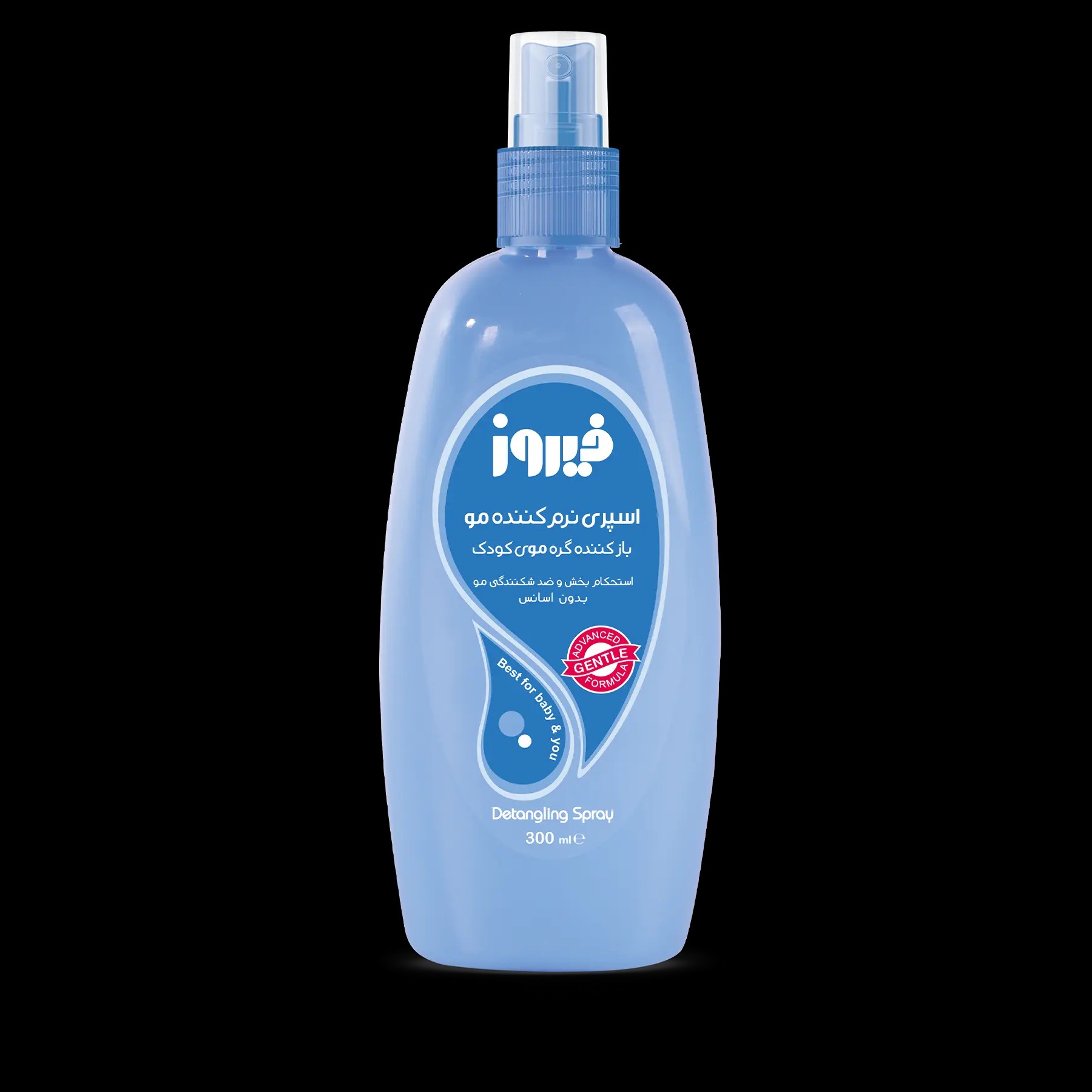 اسپری بازکننده گره مو استحکام بخش وضدشکنندگی فیروز