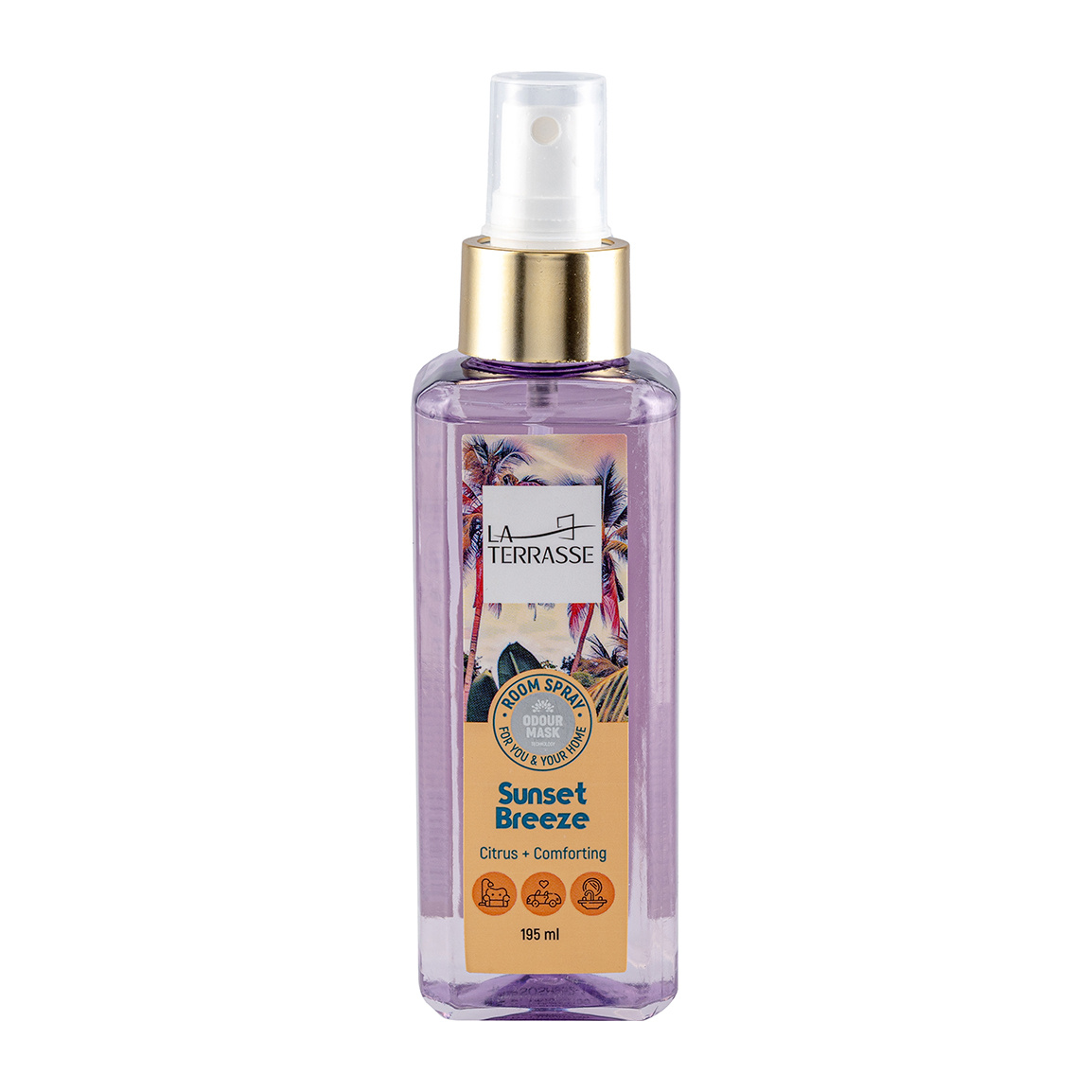 اسپری های خوشبوکننده هوا 195میلی لاتراس