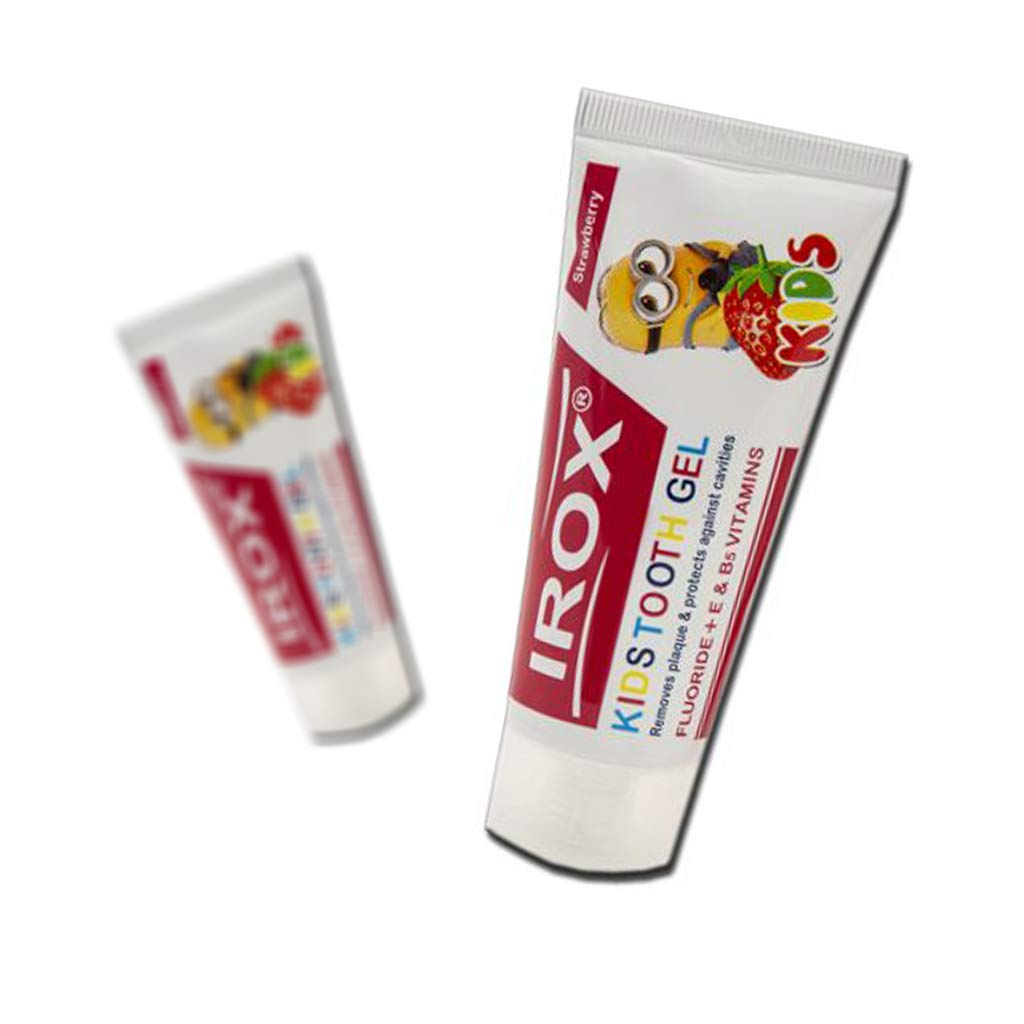 خمیر دندان ژله ای مخصوص کودکان توت فرنگی ایروکس