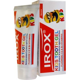 خمیر دندان ژله ای کودک موزی ایروکس